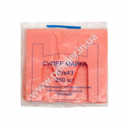 Пакет майка 23*43 1/250 Арт